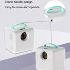 Q2 Portable Mini Movie Projector Same Screen Smartphone 640*480P for Outdoor Camping Home Theater Children'S Gifts