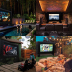 14Ft Inflatable Outdoor Projector Screen Outdoor Inflatable