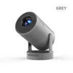 HY300 Ultra 4K Portable Projector 300ANSI Android 11 BT5.4 Outdoor Movie Projector with Electronic Focus & Speaker