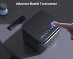 Projector 550 ANSI 21000L with Wifi 6 and Bluetooth, Native 1080P& 4K Supported &Auto Screen Home Theater Movie Projector