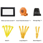 14Ft Inflatable Outdoor Projector Screen Outdoor Inflatable