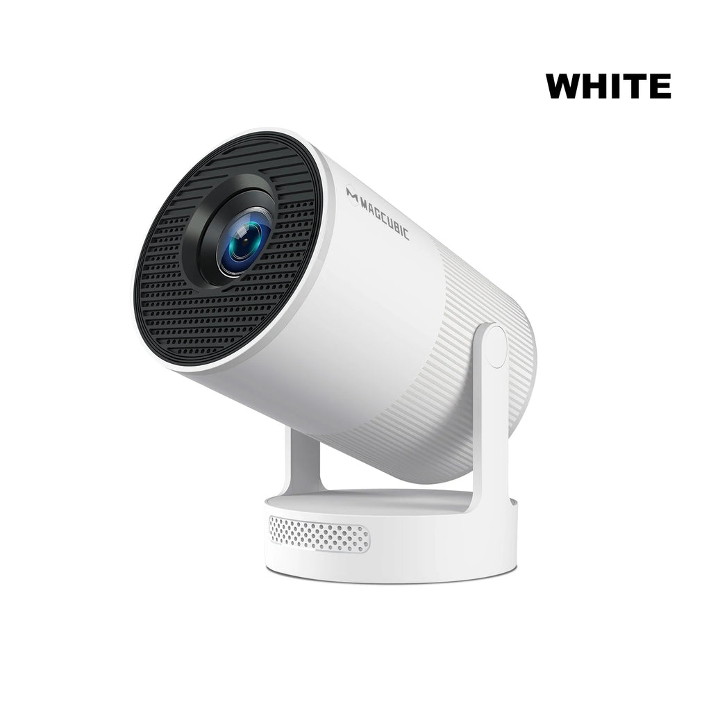 HY300 Ultra 4K Portable Projector 300ANSI Android 11 BT5.4 Outdoor Movie Projector with Electronic Focus & Speaker